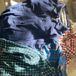 Boys lot of dress shirts/pull over (7 pieces)